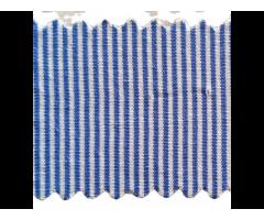 School Uniform Single Ply 65% Polyester 35% Cotton Shirting Stripes Fabric - Flute 36" Shade 1 - Image 2