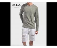 Mens long sleeves loose form hot trend