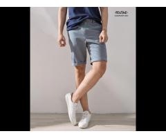 Mens 100% cotton kaki shorts straight form Routine brand (Model number: 10S20PSH019)