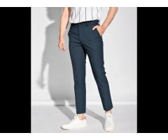 Men's fabric pants slim crop form Routine brand (Model number : 10S20PFO014) - Image 1