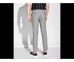 Men's fabric pants slim crop form Routine brand (Model number : 10S20PFO014) - Image 2