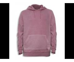 SOLID MEN'S 65% POLYESTER 35% COTTON CUSTOM FRENCH TERRY HOODIE