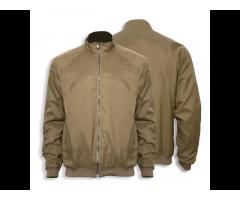 Free Sample puffer jacket men 100% cotton fleece 230 GSM with superdry jacket