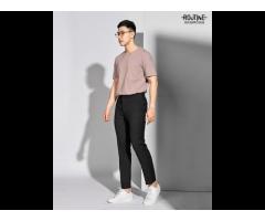 Men's smart casual SLIM crop form PANTS Routine brand (Model: 10F20PFO002 - Image 3