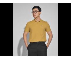 Mens short-sleeve polo shirts with multiple colors Routine brand (Model:10F20POL006)