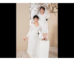 Wholesale High Quality Family Parent-child Outfits Mother and Daughter Matching Outfits - Image 3