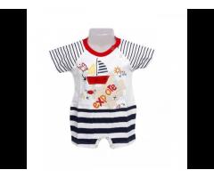Baby Rompers Wholesale Baby Clothes Print Ruffle Baby Long Sleeve