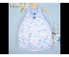 Saiboat printed boy bubble OEM ODM customized hand made embroidery