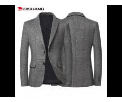 Spot Wholesale Autumn And Winter Men's Wool Suit Casual Suit Thickened Woolen Suit - Image 2