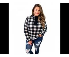 Latest New Style Sport Hoodie Pullover Long Sleeve Zipper Plus Size Women Sweatshirt