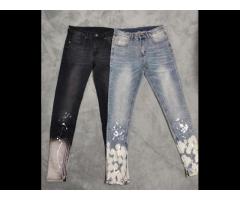 New Designs Cargo Denim Pant Denim Fabrics Jeans Boy Pants High Street Denim Jean