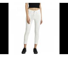 2021 Custom Mid Waist Skinny Slim Stretchy Lady Denim Ninth Pants Women Jeans Wholesale