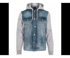 2020 latest hot selling fancy cheap wholesale denim Men's cotton make old hole jeans jacket men