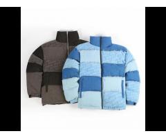 Men Fashion New Design Winter Puffer Shiny Jacket Warm Padding Wholesale Bubble Bomber