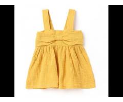 Summer Pure Cotton Sleeveless Princess Suspender Skirt Newborn Baby Girl One-piece Dress - Image 2