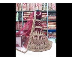 Wedding Wear Velvet Heavy Work Lehenga Cholis Wholesale Collection Cheap price