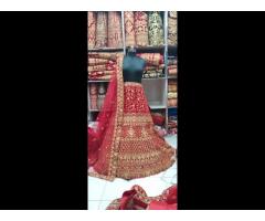 Wedding Wear Velvet Heavy Work Lehenga Cholis Wholesale Collection Cheap price - Image 3