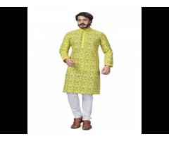 Hot Selling Men's Stylish Design Kurta Traditional Panjabi For South Asian Countries - Image 2
