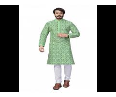 Hot Selling Men's Stylish Design Kurta Traditional Panjabi For South Asian Countries - Image 3