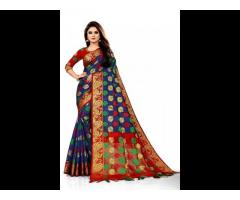 Banarasi Jacquard New Designer Silk saree best Collection at cheap Price