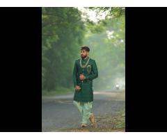 INDIAN MEN'S ETHNIC WEAR TRADITIONAL WEAR WITH LATEST HAND MADE INDO - Image 1