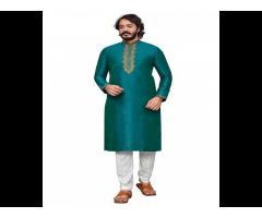 Hot Selling Men's Stylish Design Kurta Traditional Panjabi For South Asian Countries - Image 4