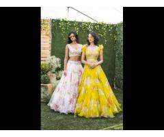 New Exclusive Designer Fancy White Lehenga Choli For Girls Party wear Wholesale Lehnga