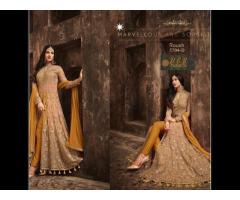 High Quality Bridal Gown Anarkali Lehenga Dress Pakistani Indian Style Heavy Boutique Dress