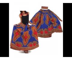 2021 New Fashion Trendy Long High Waist African Print Maxi Length Skirts women's skirts