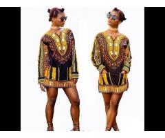 African Clothing Dashiki kintage Design Attire for Men With Embroidery