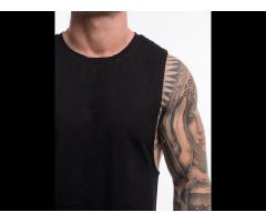 New Arrival Top Tank For Men No Boundaries Mens Milky Muscle Quick Dry and slim Fit - Image 3