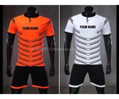 Customized Design Sportswear Youth Name Logo Uniforms Soccer Football Shirts