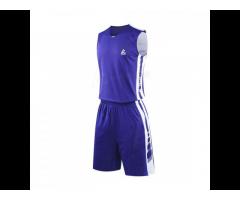 Factory Price Team Wear Basketball Uniform Jersey Set Plain Blank Long Sleeves