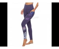 Hot Yoga Pant Women Tights Yoga Compression Legging Plain black Gym Tights