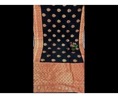 south Indian style bridal saree very beautiful hot product silk sari in Rich Minakari Pallu