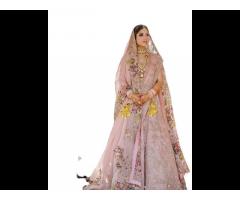 DGB Export Exclusive Designer Light Pink Lehenga Choli For Girls Party wear Wholesale Lehnga - Image 4