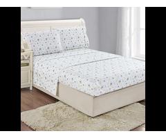 Ataya hot sale microfiber 4pcs bedsheets bedding set