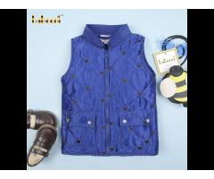Mickey embroidery quilted coat for children - QC108 - Image 1