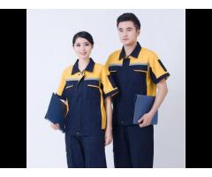 TONGYANG Summer Work Clothes Unisex Working Uniforms Reflective Breathable Workwear