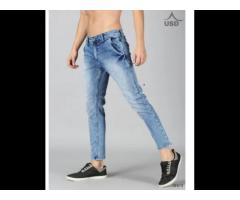 Cross Pocket Denim Jeans