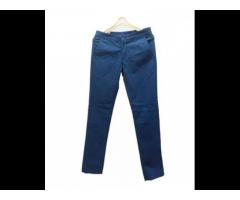 Blue Chinos Cotton Trouser