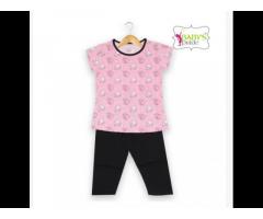 Kid Girls Casual Top And Pant