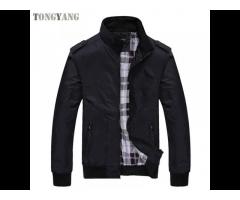 TONGYANG Fashion Spring Men's Jackets Solid Coats Male Casual Stand Collar Jacket - Image 3