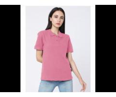 Women Plain Collar T-Shirt