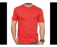 Men's Blended Round Neck T-Shirt