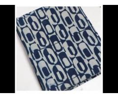 Indigo Hand Block Printed Cotton Fabric