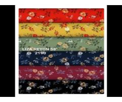 Rayon Flower Fabric