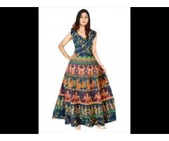 Rajasthan Print Midi Dress