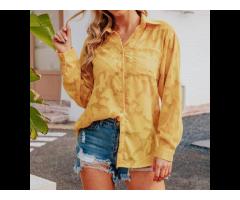 TONGYANG 2022 New Women Fashionable Blouse Long Sleeves Lady Shirt Tops Solid Color Ladies