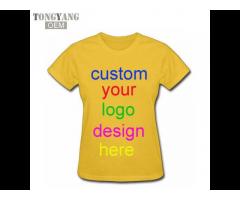 Tongyang Woman Advertising brand tshirt short sleeve blank OEM Custom Printed Personalized - Image 2